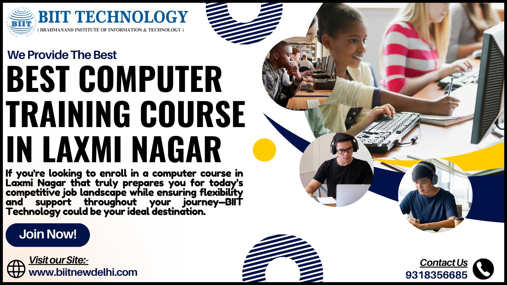 Best Computer Course in Laxmi Nagar