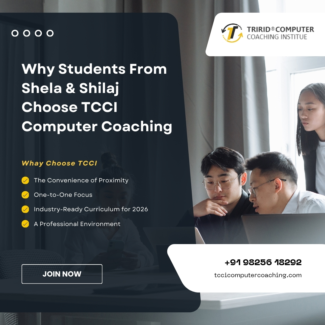 Why Students From Shela & Shilaj Choose TCCI Computer Coaching