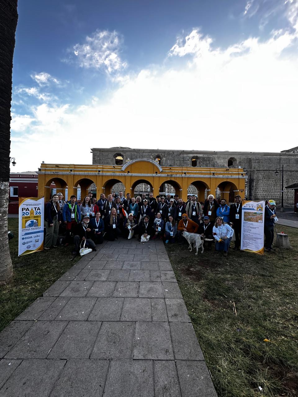 A group of geologists 