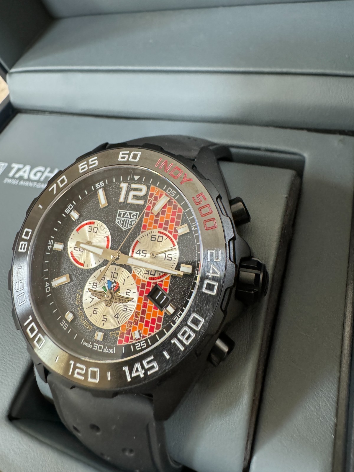 #TAG Heuer  Quartz Chronograph Watch Indy 500 - CAZ101AD.FT8024