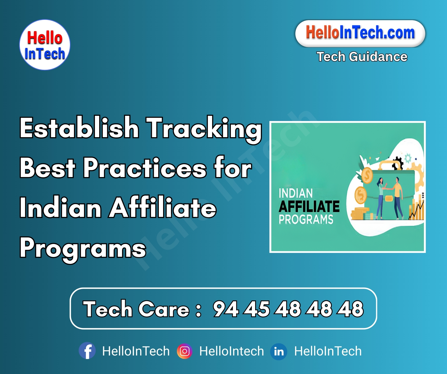 #affiliateprogramsindia #trackingbestpractices #digitalmarketingindia #affiliatetracking #utmtracking #conversionanalytics #saasaffiliates #marketingroi #frauddetection #crossdevicetracking #cookielessfuture #b2baffiliates #mobiletracking #taxcompliance #indianaffiliates #firstpromoterindia #affiliatenetworks #realtimeanalytics #crmtracking #webhookintegration #gtmtracking
𝐏𝐥𝐞𝐚𝐬𝐞 𝐅𝐨𝐥𝐥𝐨𝐰 & 𝐒𝐡𝐚𝐫𝐞 -𝗛𝗜𝗧 𝐓𝐨𝐮𝐫 𝐨𝐧 𝐒𝐨𝐜𝐢𝐚𝐥 𝐌𝐞𝐝𝐢𝐚 𝐏𝐚𝐠𝐞𝐬:
📞 𝗖𝗮𝗹𝗹 𝘂𝘀 𝘁𝗼𝗱𝗮𝘆: 94 45 48 48 48
🌐 𝗪𝗲𝗯𝘀𝗶𝘁𝗲: https://hellointech.com/i-news/
📧𝗘𝗺𝗮𝗶𝗹 𝗜𝗗: hellointech.com@gmail.com
👉 𝗙𝗮𝗰𝗲𝗯𝗼𝗼𝗸: https://www.facebook.com/HelloInTech/
👉 𝗜𝗻𝘀𝘁𝗮𝗴𝗿𝗮𝗺: www.instagram.com/Hello_intech
👉 𝗟𝗶𝗻𝗸𝗲𝗱𝗜𝗻: https://www.linkedin.com/in/hello-intech-19ba10220/
👉 𝗧𝘄𝗶𝘁𝘁𝗲𝗿/𝗫: https://x.com/HelloIntec13514
👉 𝗧𝗲𝗹𝗲𝗴𝗿𝗮𝗺: https://t.me/HelloInTech
👉 𝗪𝗵𝗮𝘁𝘀𝗔𝗽𝗽: https://wa.me/9445484848