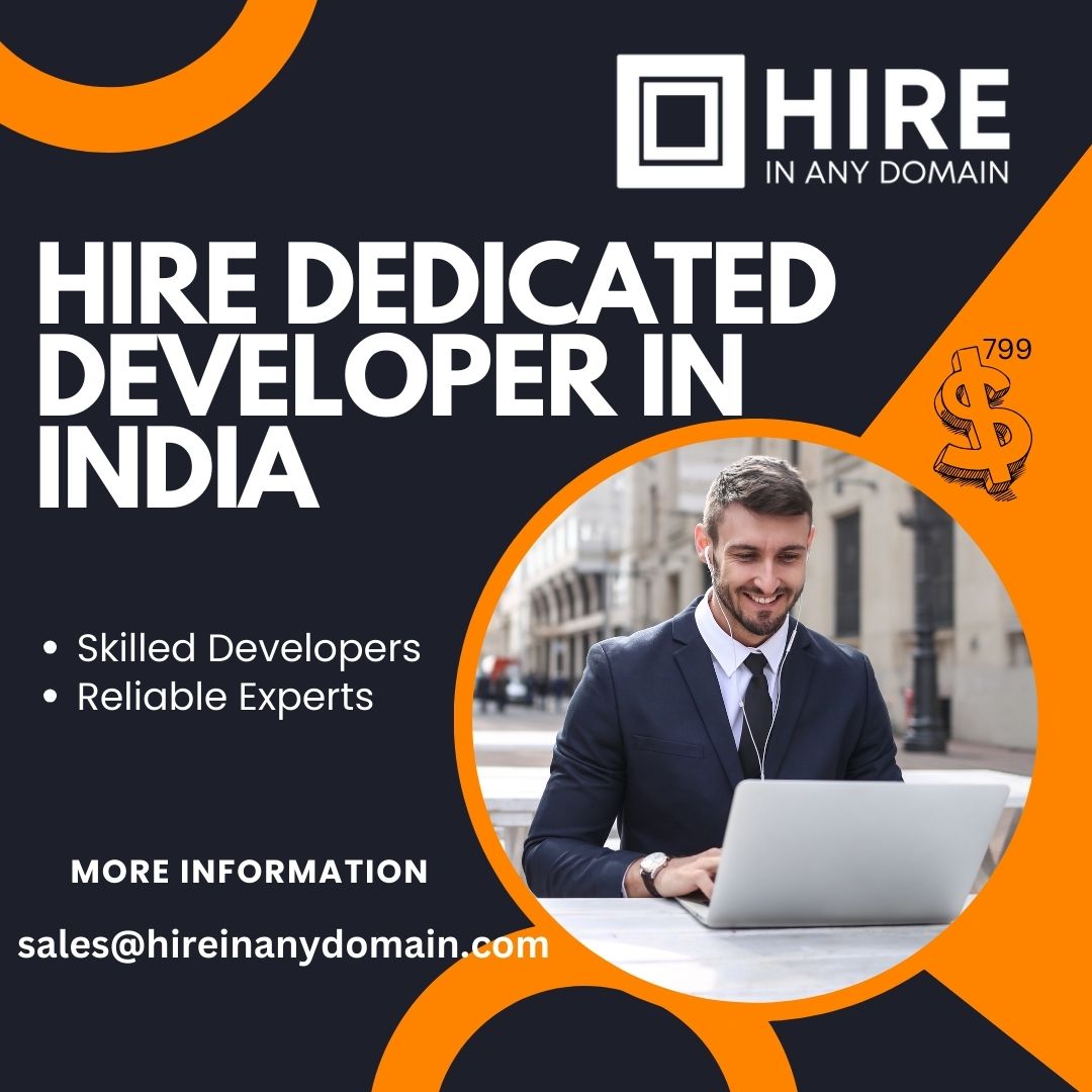 Looking for a dedicated developer to bring your ideas to life? Hire a dedicated developer in India today and work with skilled professionals who focus entirely on your project.
Visit: https://hireinanydomain.com/hire-dedicated-developer/

