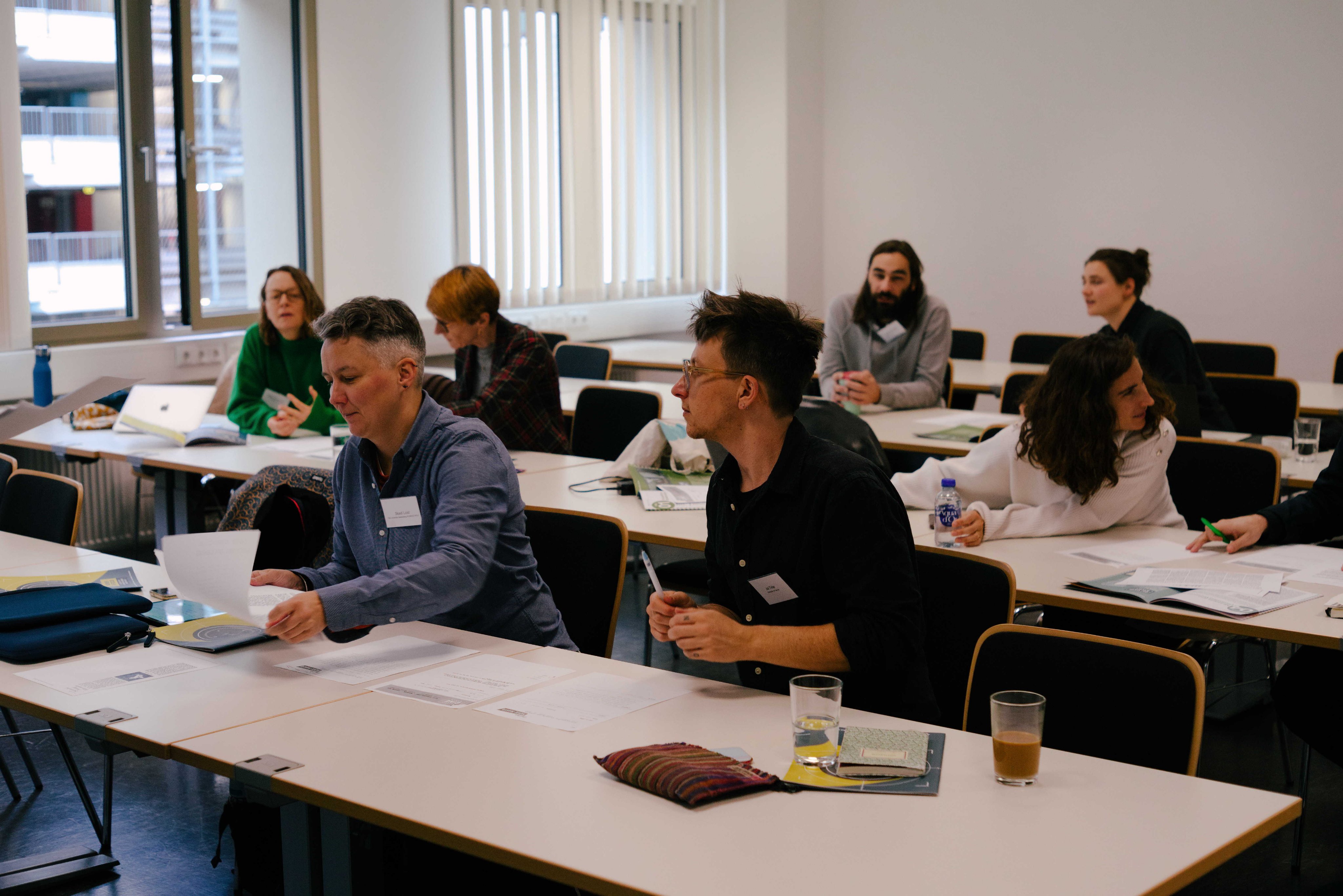 Participants of the Workshop "Let’s Find the Women! Tools for Representing Women’s Amateur Filmmaking in Audiovisual Archive Metadata" at the closing conference "Cultural Heritage Data & Power". 