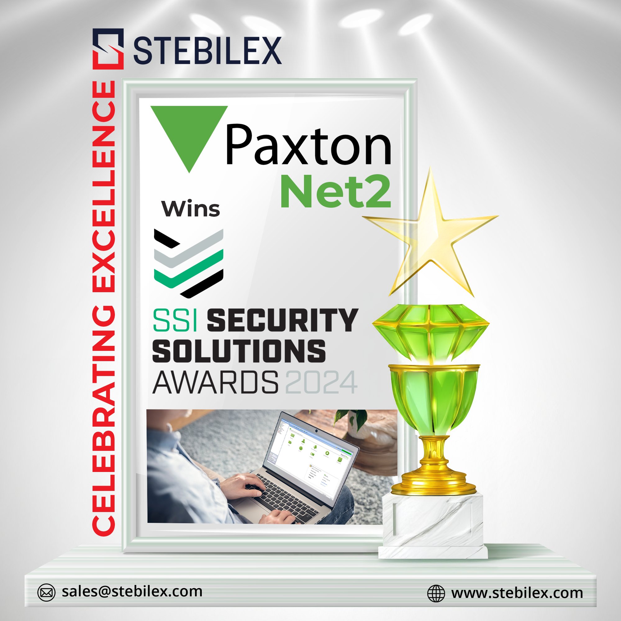 Paxton Net 2 Wins SSI Security Solutions Awards 2024