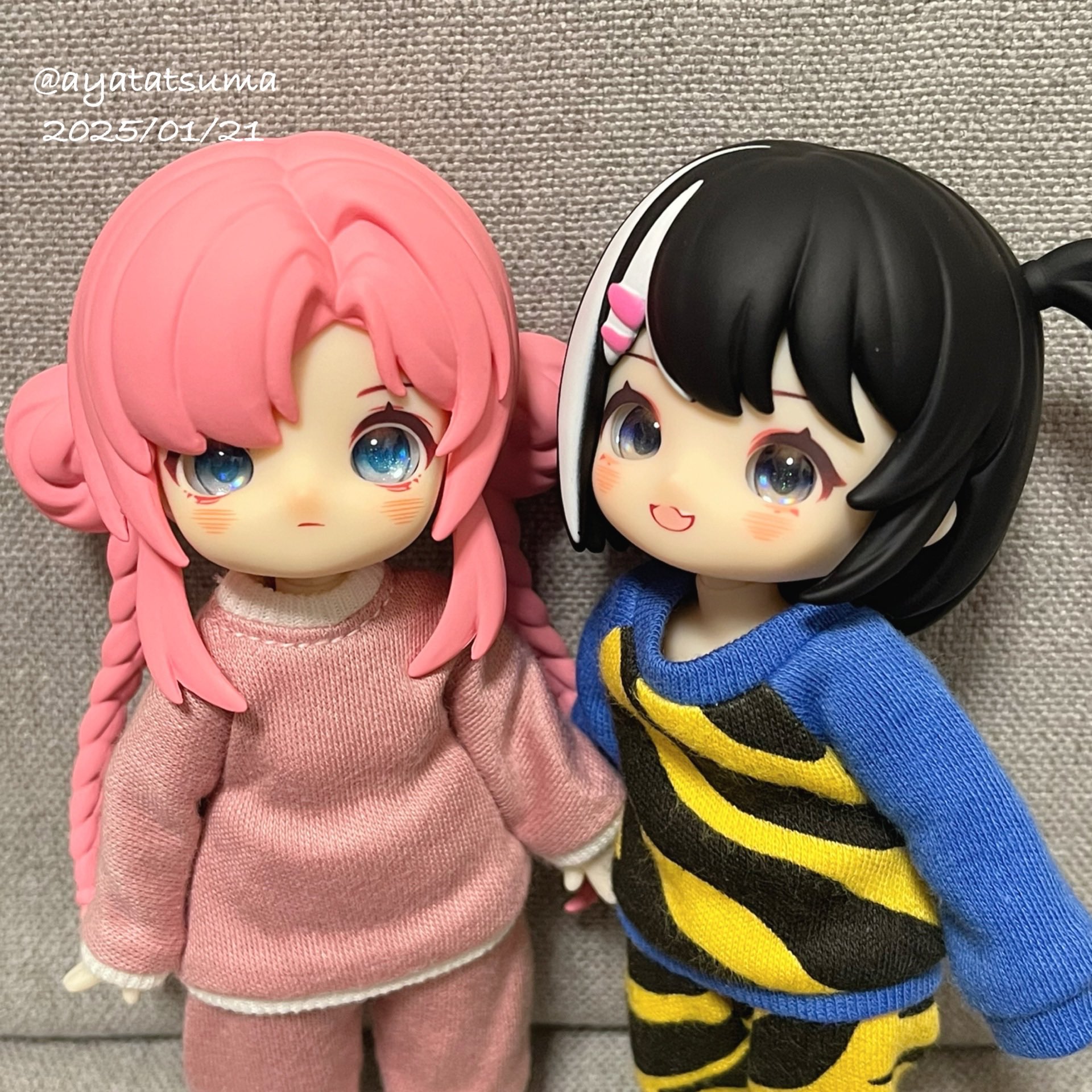 ブラインドドール NAGI留学シーズンより
画面左：云兎
画面右：鳶猫