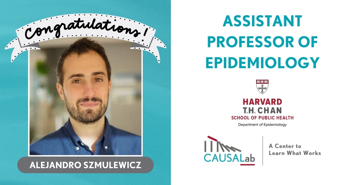 Alejandro Szmulewicz Assistant Professor of Epidemiology banner