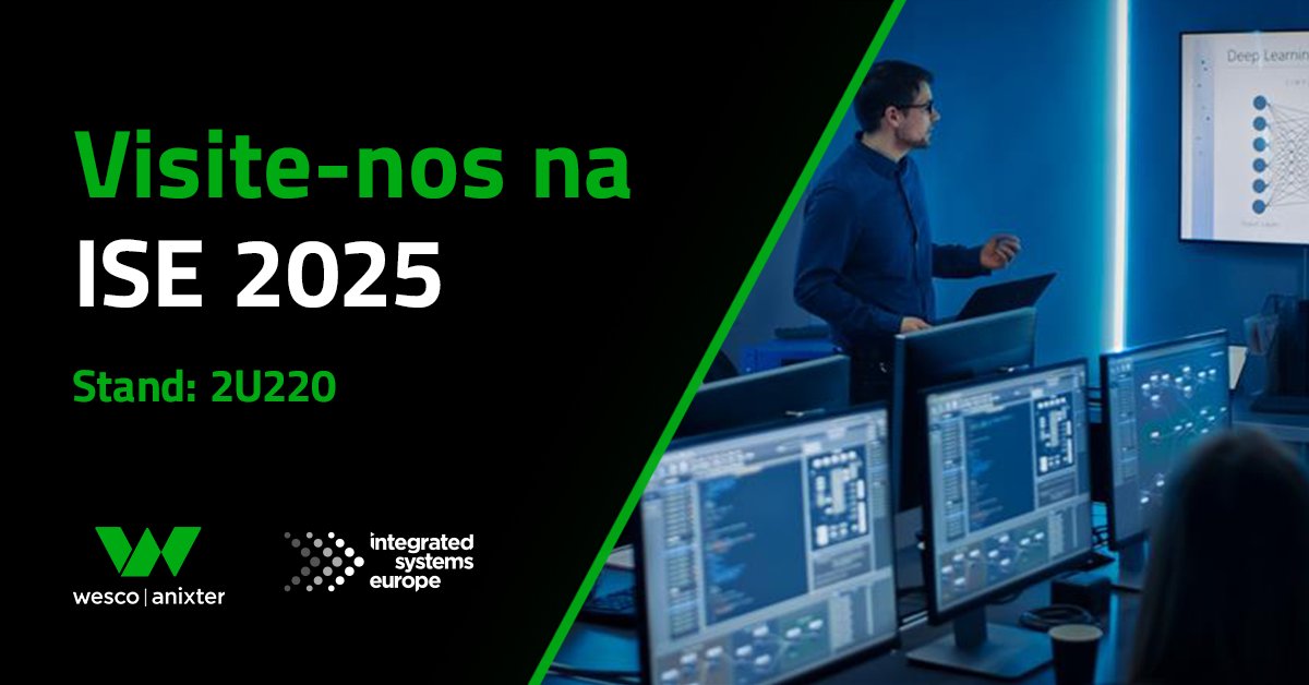 Visite-nos na ISE 2025, stand: 2U220