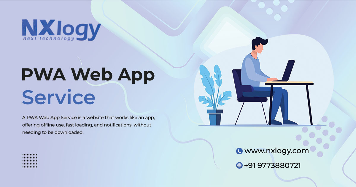  Elevate your business with Progressive Web Apps (PWA) in Noida! Nxlogy offers fast, secure, and engaging PWA solutions with offline access, push notifications, and seamless performance across devices. 