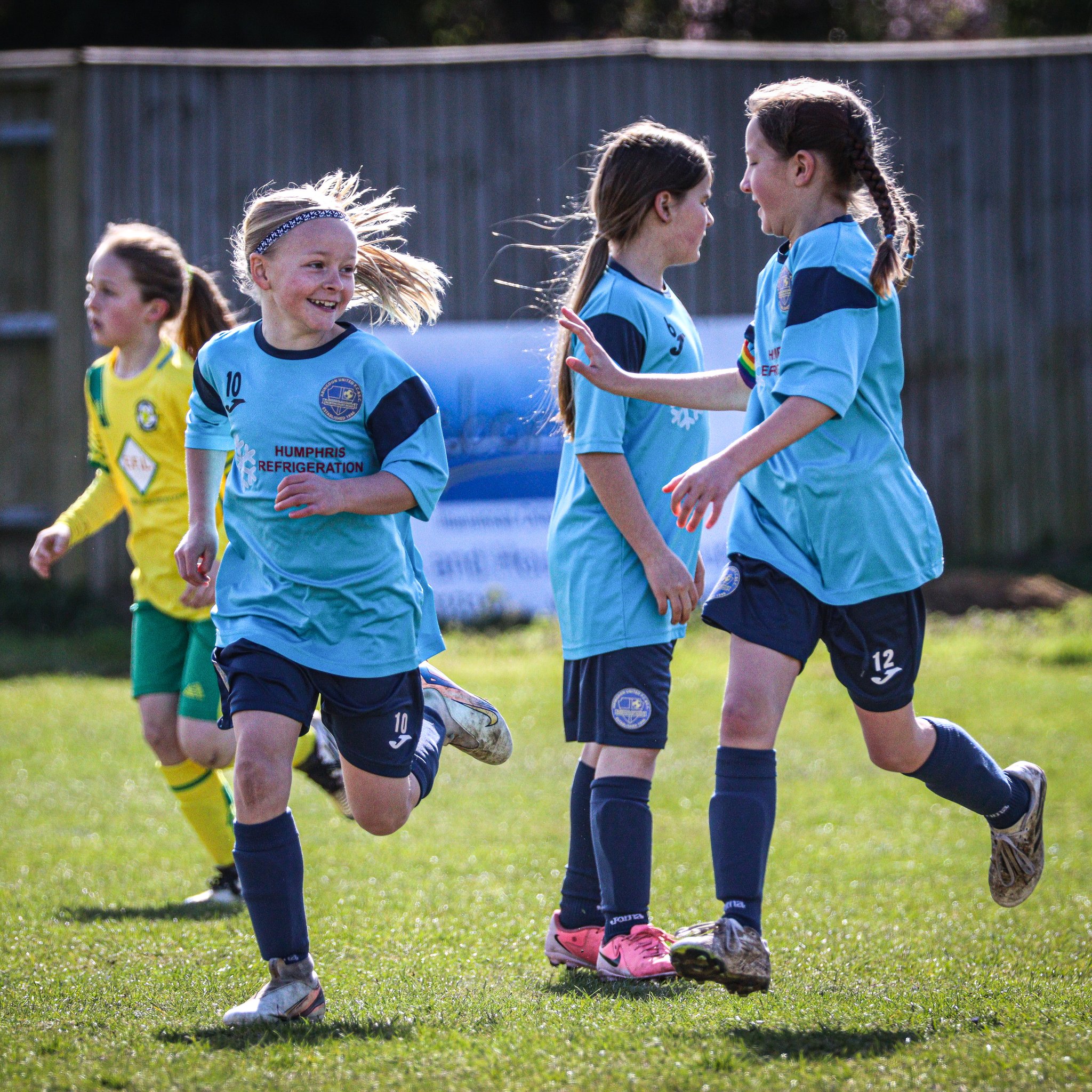 Image: AUWFC U10s. Photo by Harry Ware 