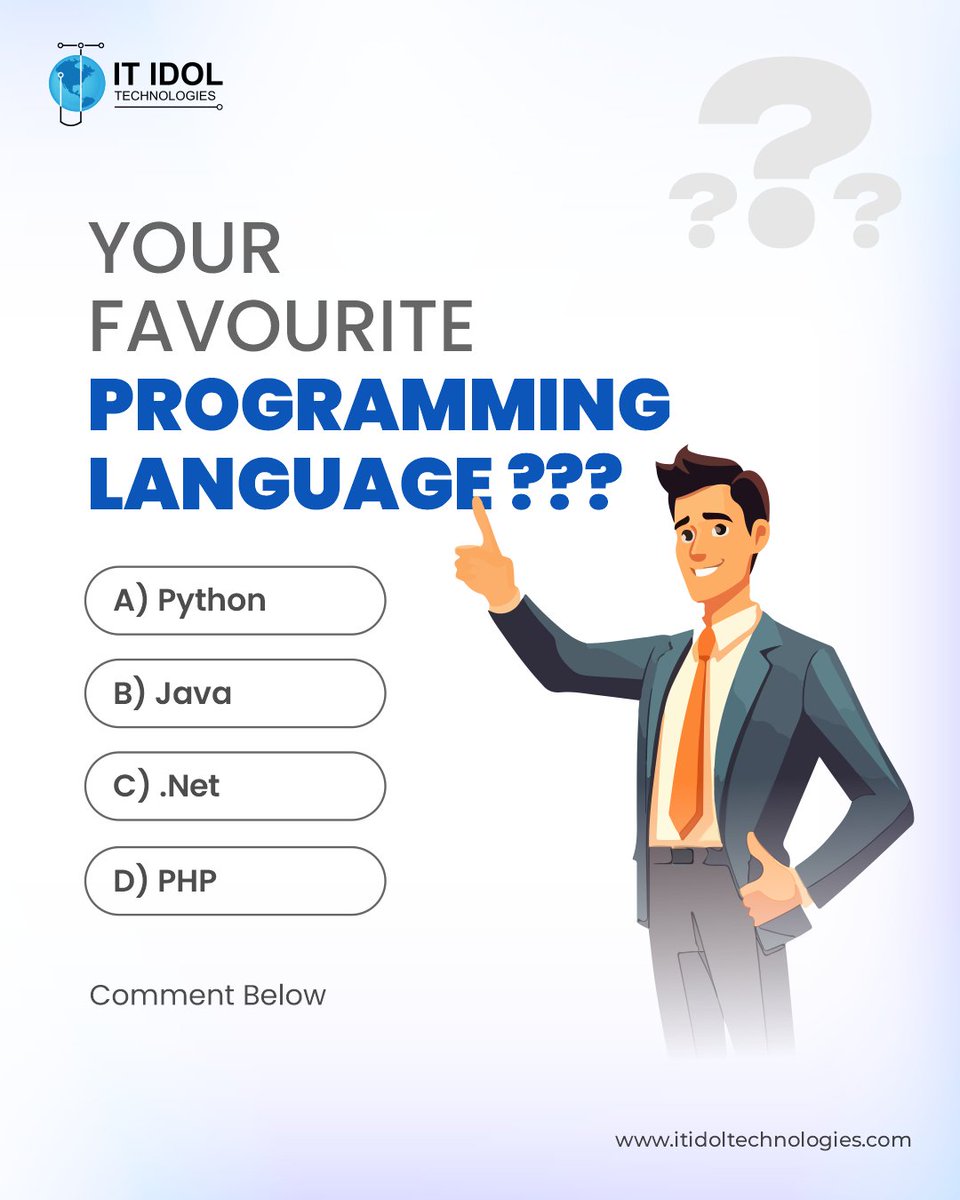 Programming Poll | IT IDOL Technologies