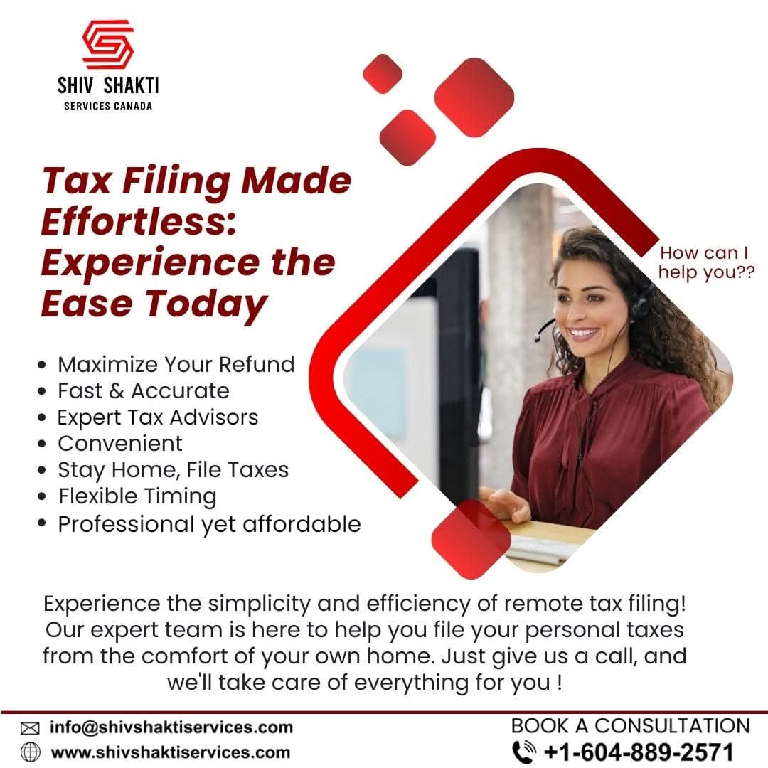 Best Tax Filing Services in Surrey BC 
