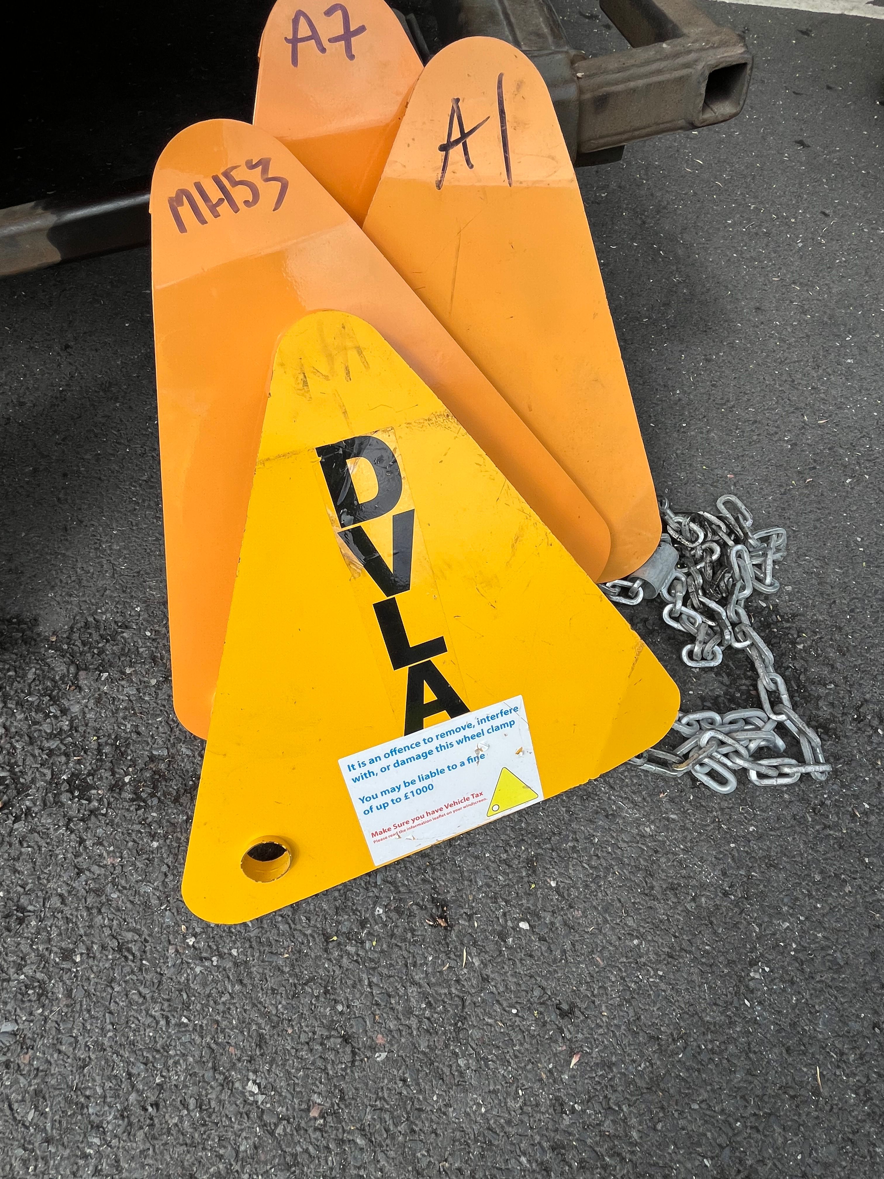 DVLA vehicle seizing equipment
