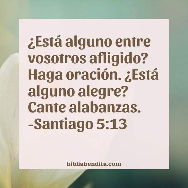 Santiago 5:13