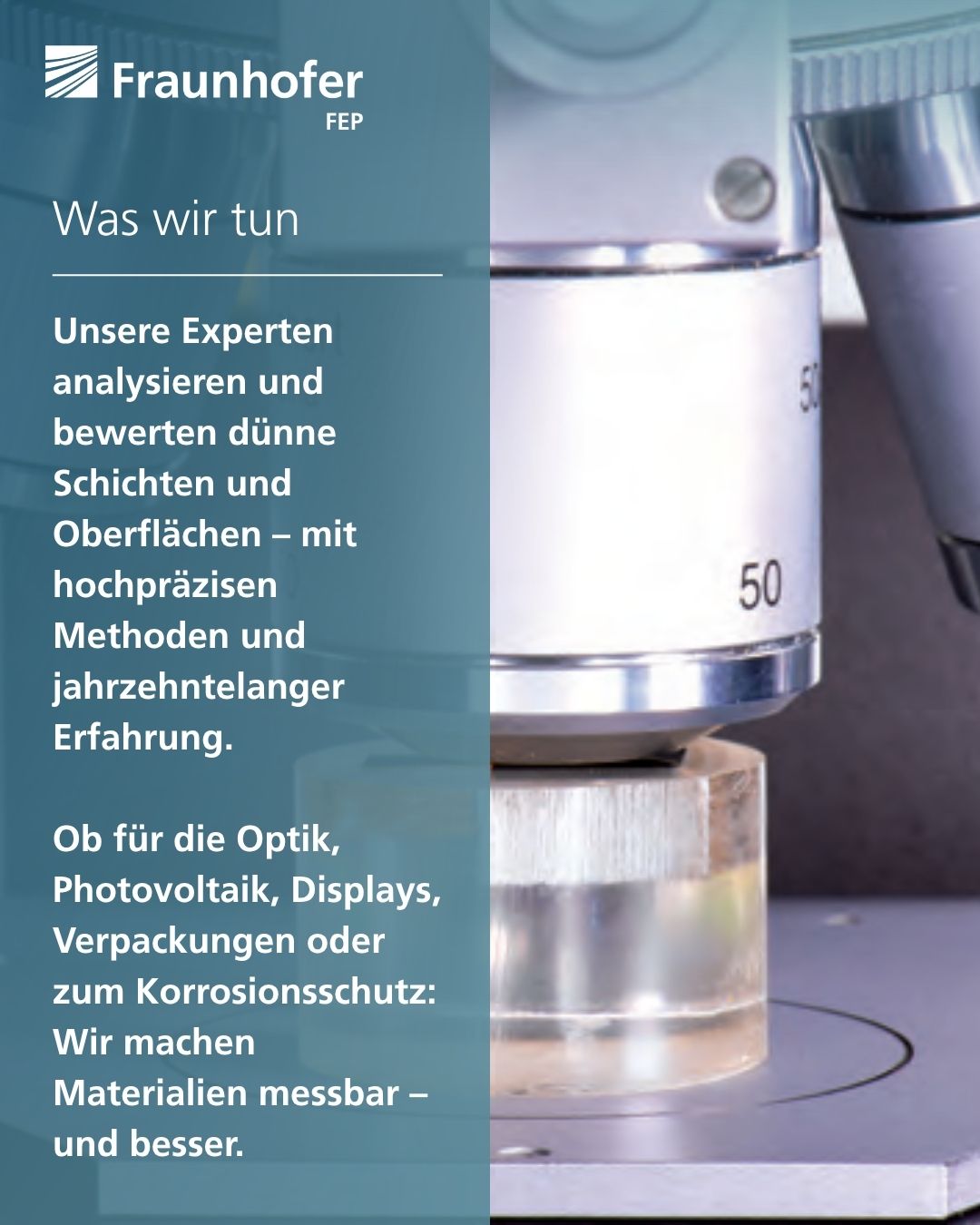 eine Nahaufnahme eines Mikroskops