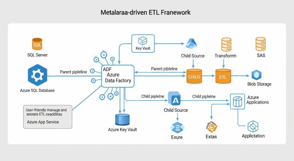 Metadata-Driven ETL with Azure ADF: A Flexible Architecture for Modern Data Integration