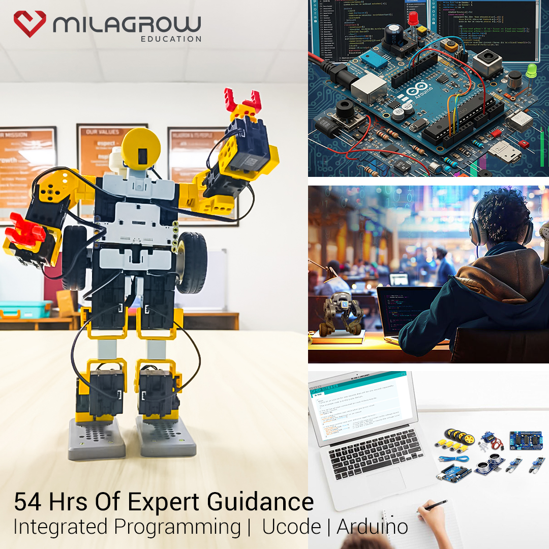 Learn the use of- ✅ sensors, ✅ microcontrollers, and ✅ electrical components with the help of code and Arduino IDE. Build your future now.