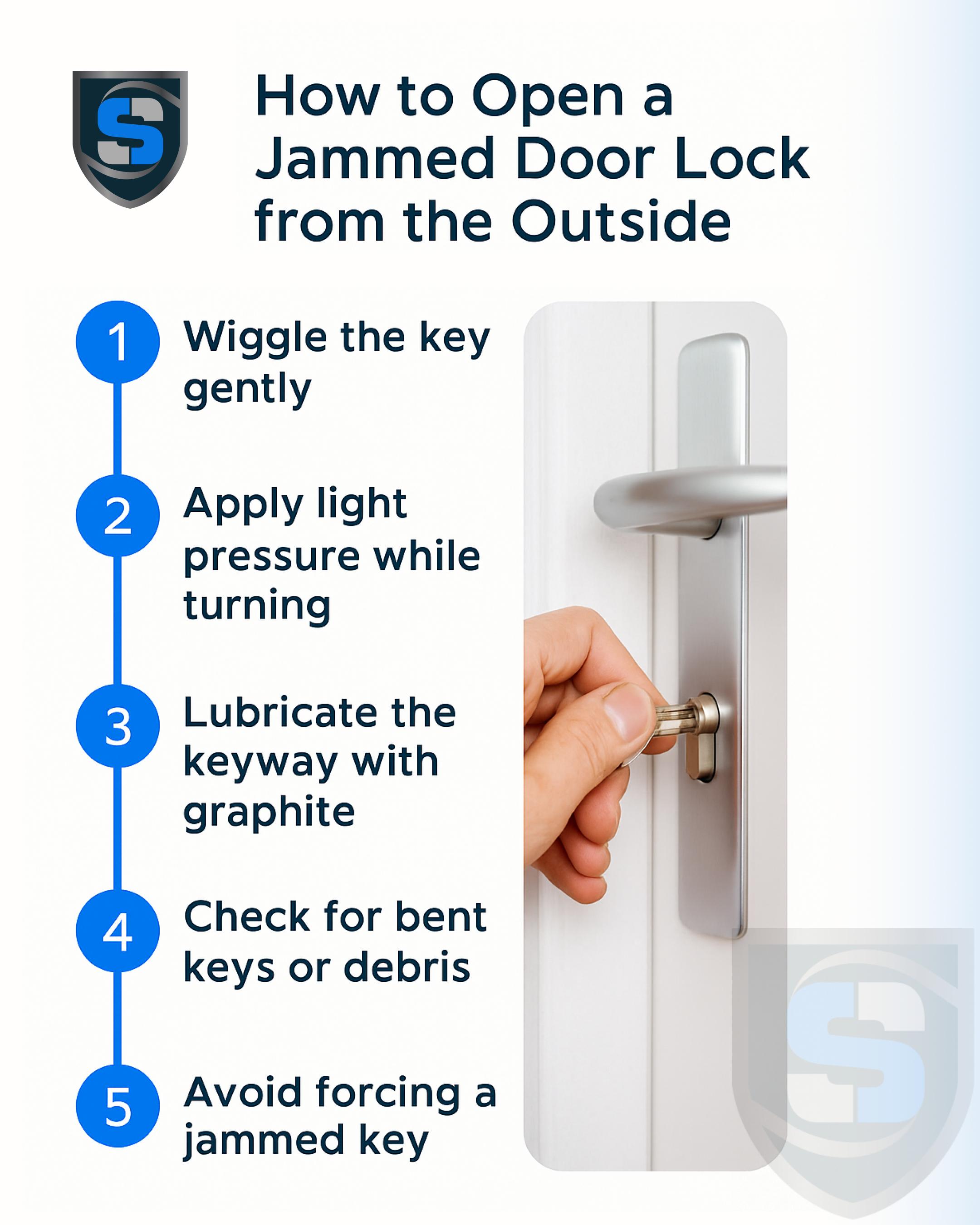 Jammed Lock, Lock Repair, Door Problems, Maintenance Tips, Property Management