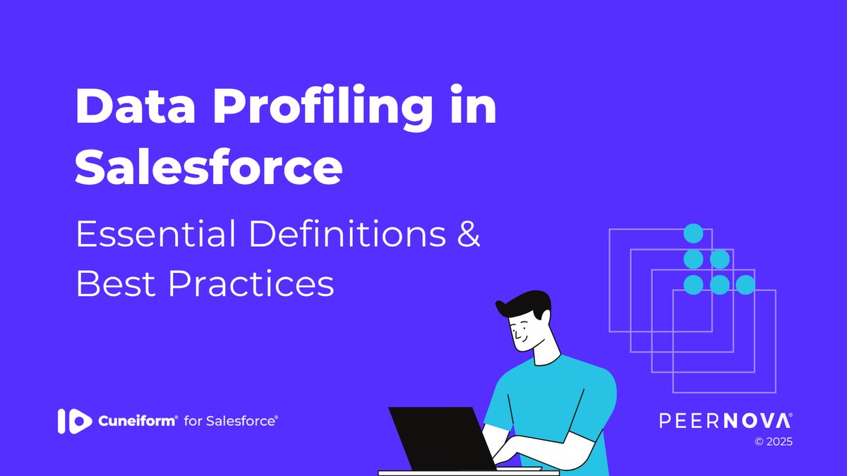 Data Profiling in Salesforce
Essential Definitions & Best Practices
PeerNova
Cuneiform for Salesforce