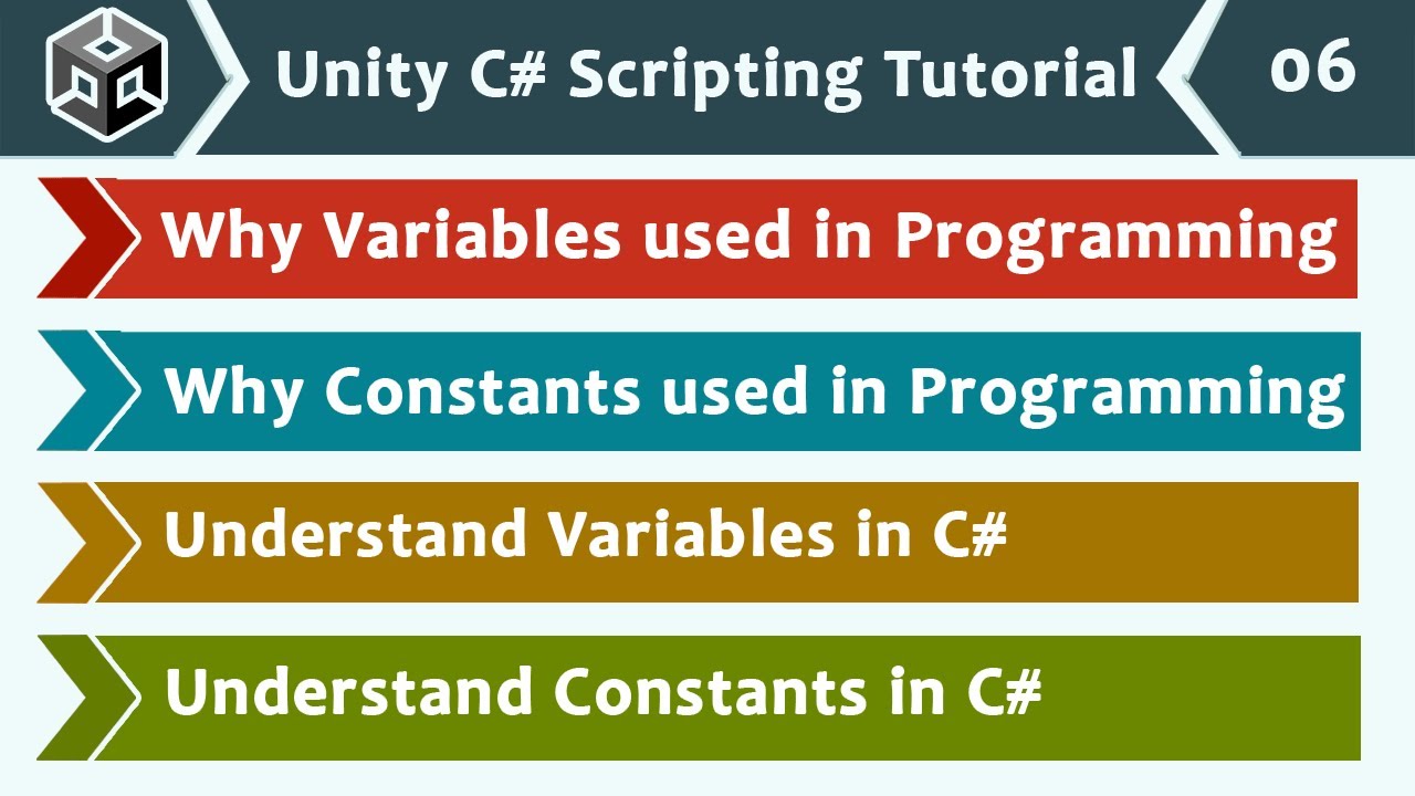 Discover why variables and constants are essential in programming. This tutorial dives into understanding variables and constants in C#, providing clear examples for beginners in Unity C# scripting.
