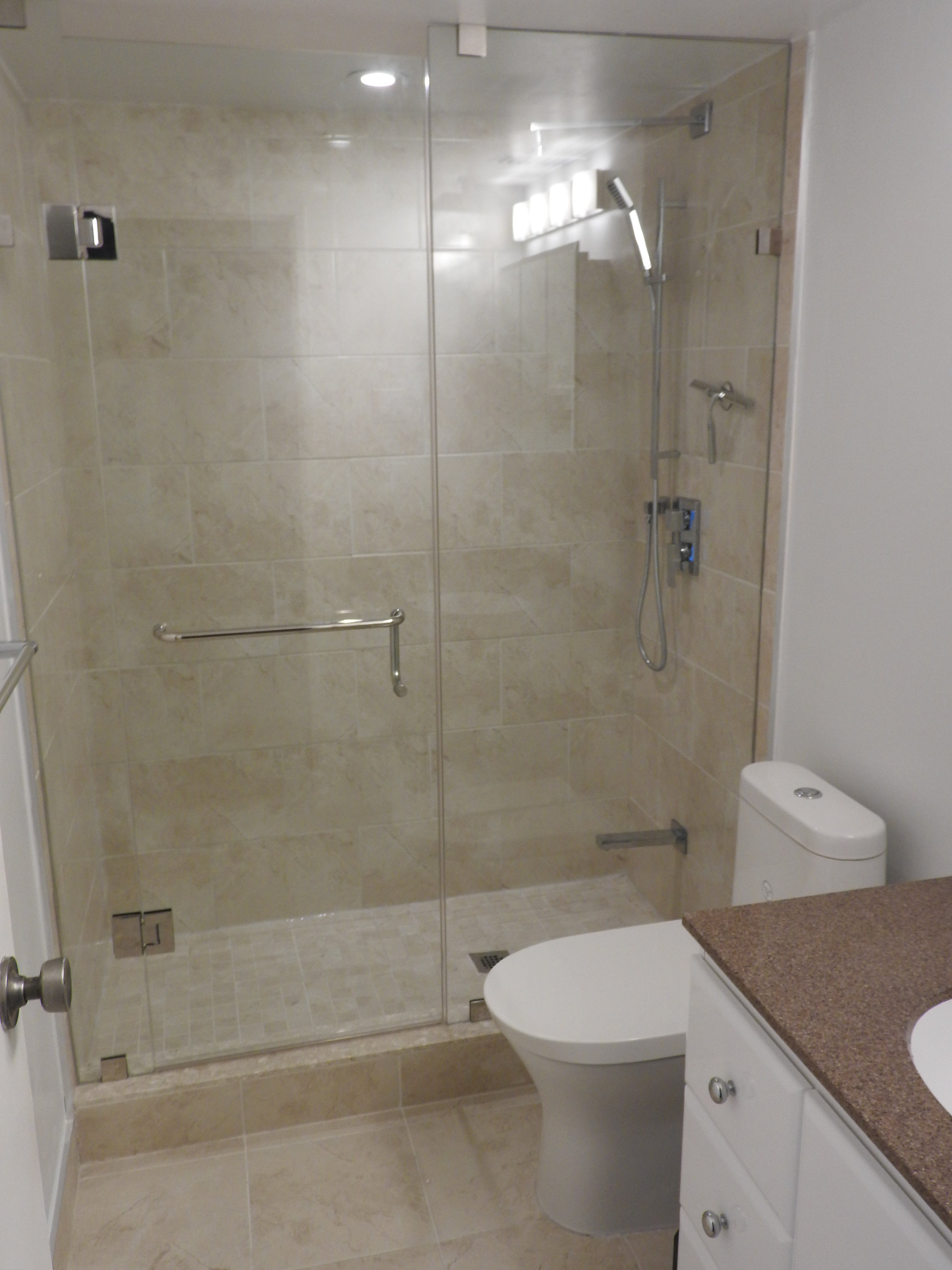 ELEGANT CUSTOM BATHROOM UPGRADES 🌟🛁

Transform your bathroom into a modern oasis with our custom stand shower and sleek Korean single vanity design! 🛁 The elegant glass enclosure, premium tiles, and stylish fixtures create a luxurious yet functional space you’ll love every day. 💎 Whether upgrading for comfort, style, or home value, our bathroom renovations deliver top-tier craftsmanship and lasting quality. 🛠️💧 Let your bathroom reflect your style!