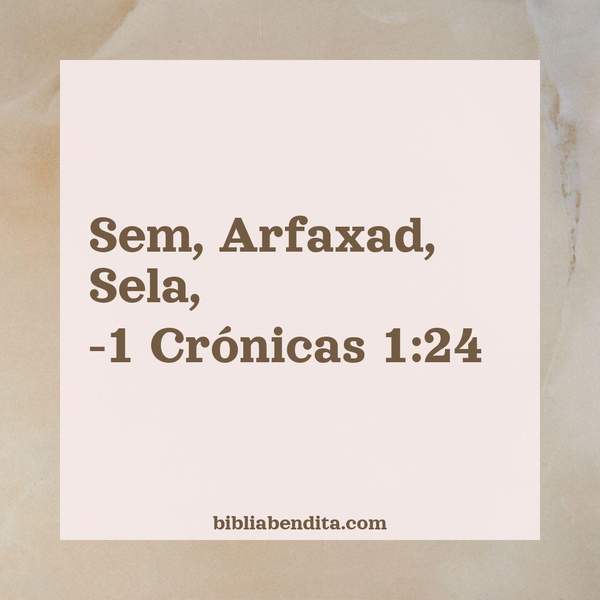 1 Crónicas 1:24