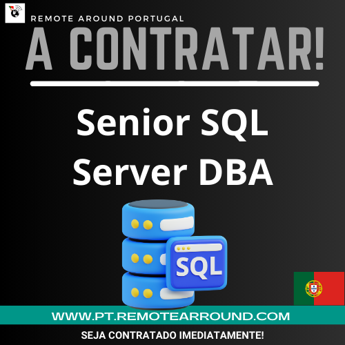 🗄️🖥️ Estamos a recrutar: Senior SQL Server DBA! 🖥️🗄️



VAGA SENIOR SQL SERVER DBA: https://pt.remotearround.com/job/senior-sql-server-dba-95/



VAGAS EMPREGOS EM PORTUGAL: https://pt.remotearround.com/lista-de-ofertas/?filter-title=SQL



 📍 Lisboa | 💼 Full-Time

✨ O que vais fazer:

🛠️ Administrar SQL Server (2008–2022)

☁️ Trabalhar com AWS & Azure

⚡ Automatizar com T-SQL & PowerShell

🔒 Garantir segurança & alta performance

👉 Se consegues “queryar” até o café da manhã ☕😂 — esta vaga é tua!



#REMOTEarroundPORTUGAL #vacancies #SQLServer #DBA #LisboaJobs #SeniorDBA #TechCareers #Azure #AWS #DatabaseAdmin #SQLJobs #ITJobs #NowHiring #CloudJobs #PowerShell #TSQL #Automation #DatabaseEngineer #CarreiraTech #DBACareers #DataManagement #HiringNow #JoinOurTeam