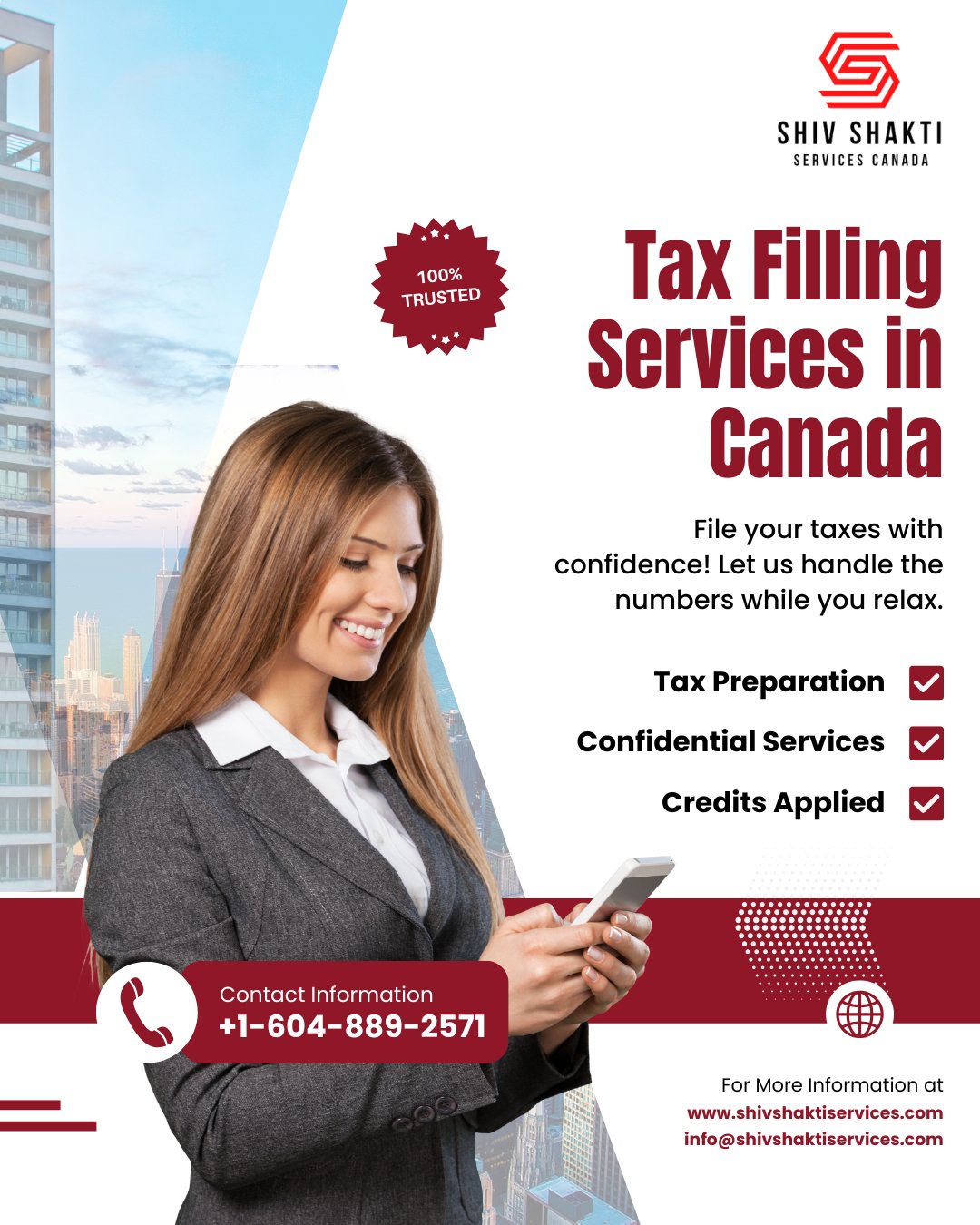 Tax filing services in Surrey BC Canada