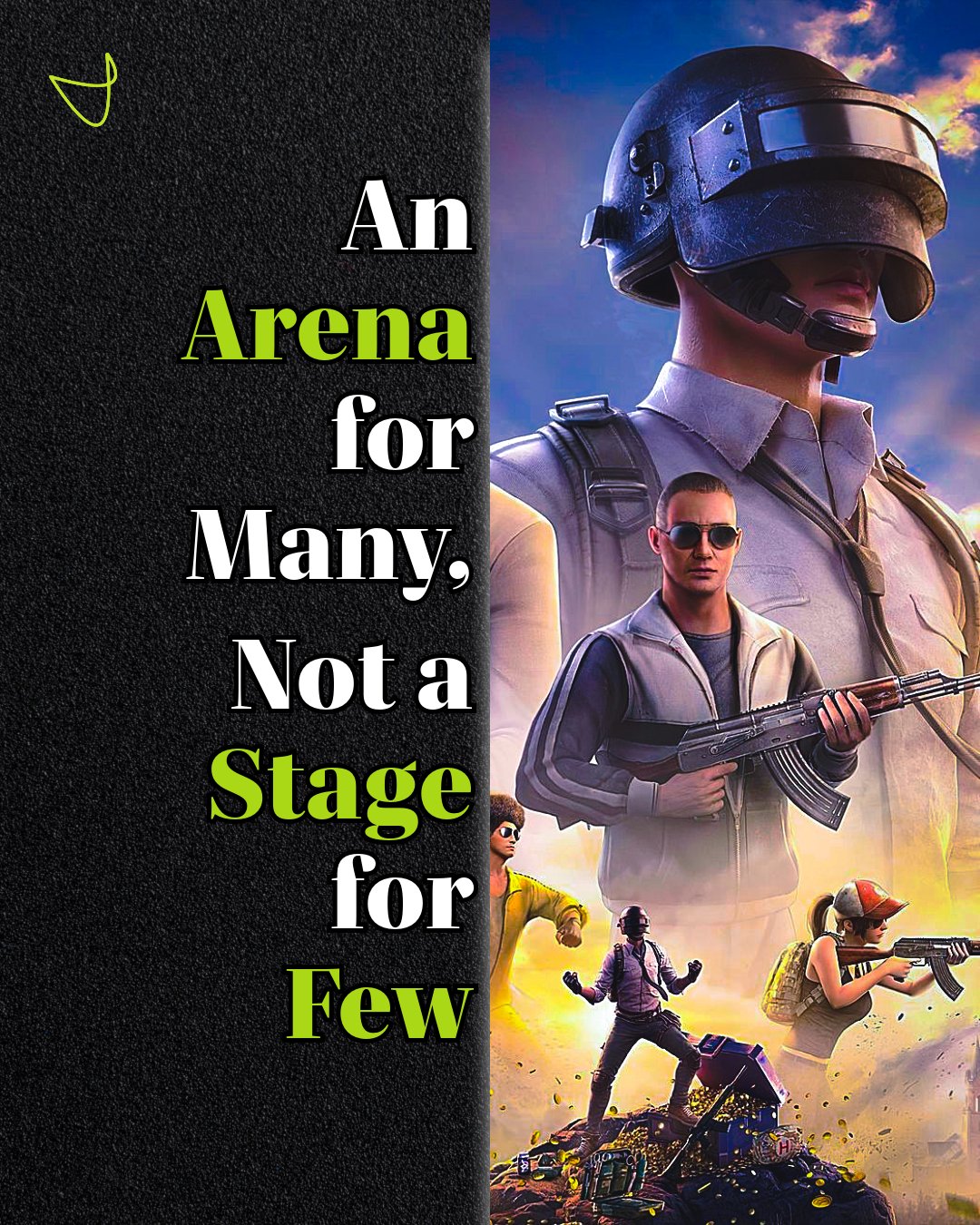 Not a platform for spectators.
A battleground for participation.
Vibe is where every player counts — not just the loudest ones.
