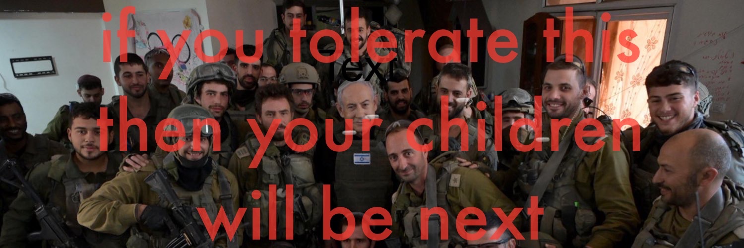 If you tolerate this then your children will be next.