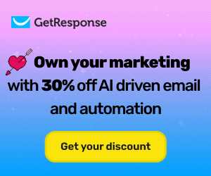 GetResponse 30% Off Valentine’s Day 2026