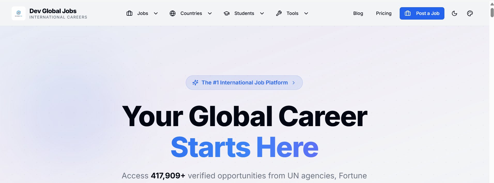 100% Remote UI/UX Researcher
Understand users from anywhere. Google "Dev Global Jobs" → search "Remote UX Researcher" → apply!
#UXResearch #UIUX #RemoteDesign #ProductDesign