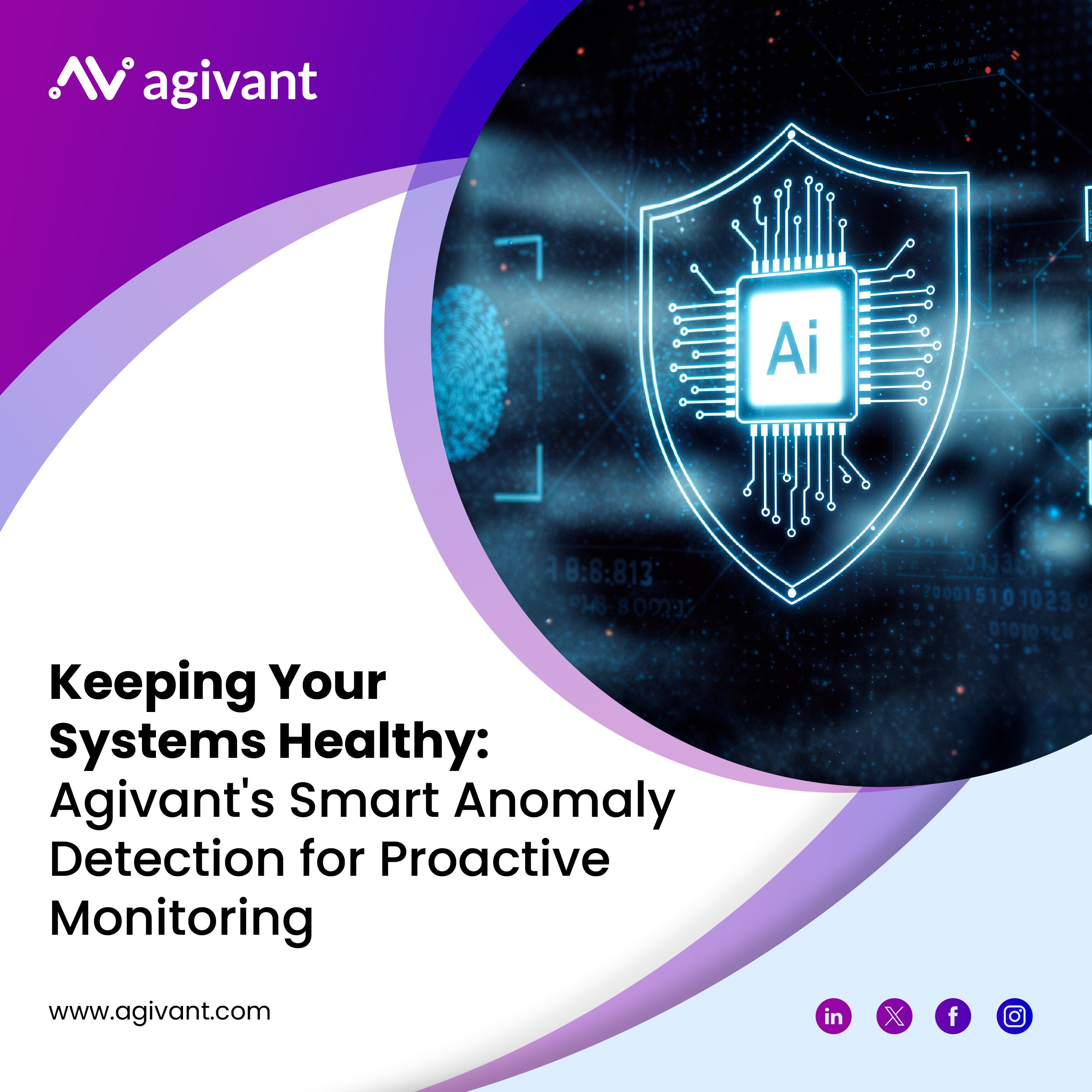 Agivant’s AI/ML Anomaly Detection monitors your systems in real-time, catching glitches before they disrupt your operations. Stay ahead with intelligent insights and seamless performance.
