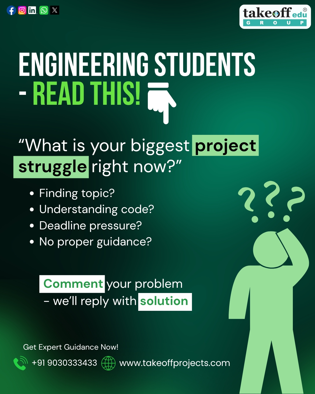 Engineering students project struggles help and guidance