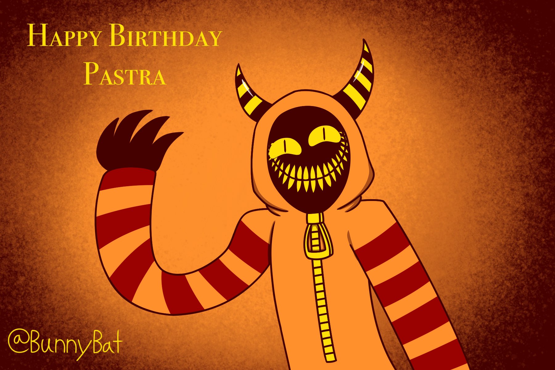 Drew Clyde in honor of Pastra’s birthday, I really like his videos and especially his Jeff The Killer Rewrite and streams. It might be a little last minute but I was proud of this. Happy Birthday Zach!

Clyde © Pastra

Artwork © BunnyBat (Me)

DO NOT TRACE OR STEAL!