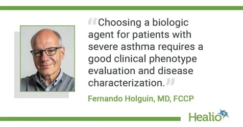 To inform clinicians on the #best #biologic agent for different populations of adults with #severe #asthma, 12 experts collaborated on a new clinical practice #guideline published in #CHEST.  