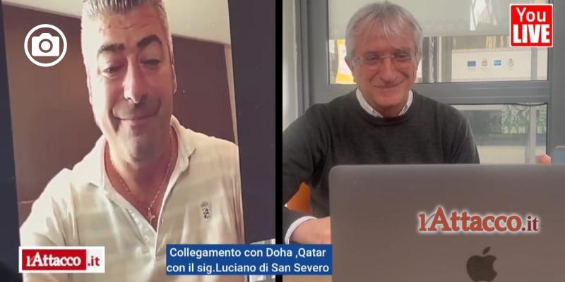 Guerra Iran-Usa/Israele, il quotidiano l'Attacco live da Doha (Qatar) con il signor Luciano di San Severo