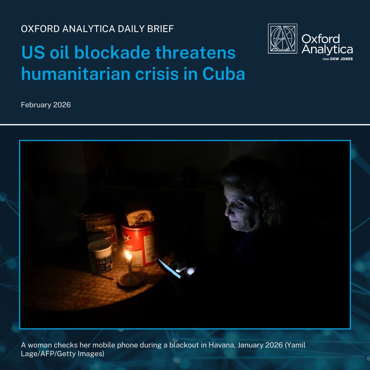 As Washington blocks oil shipments to Cuba and the #UN warns of a looming humanitarian disaster, we unpack how the #US. oil blockade is pushing #Cuba toward a severe food and fuel crisis. What does this escalating pressure mean for Havana? Learn more: https://bit.ly/3ZWICAD 