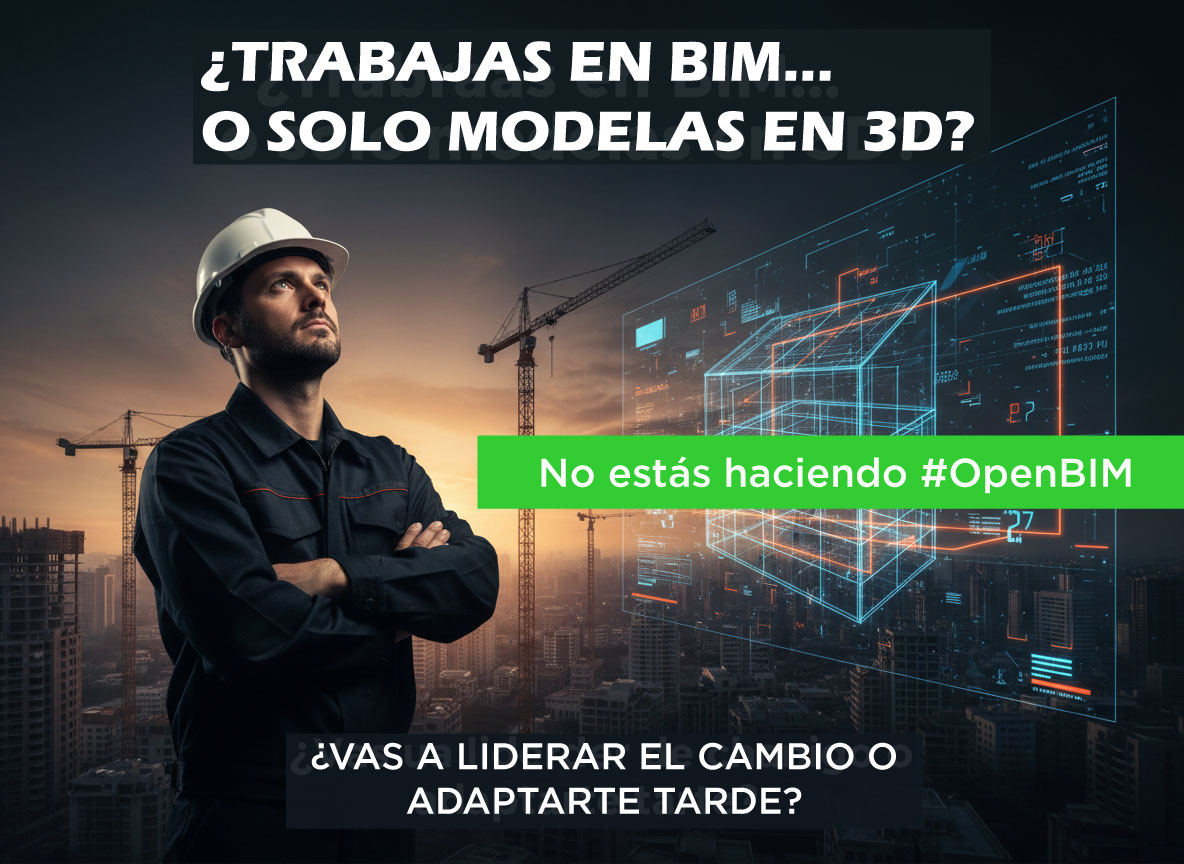 ¿Trabajas en BIM... o solo modelas en 3D?