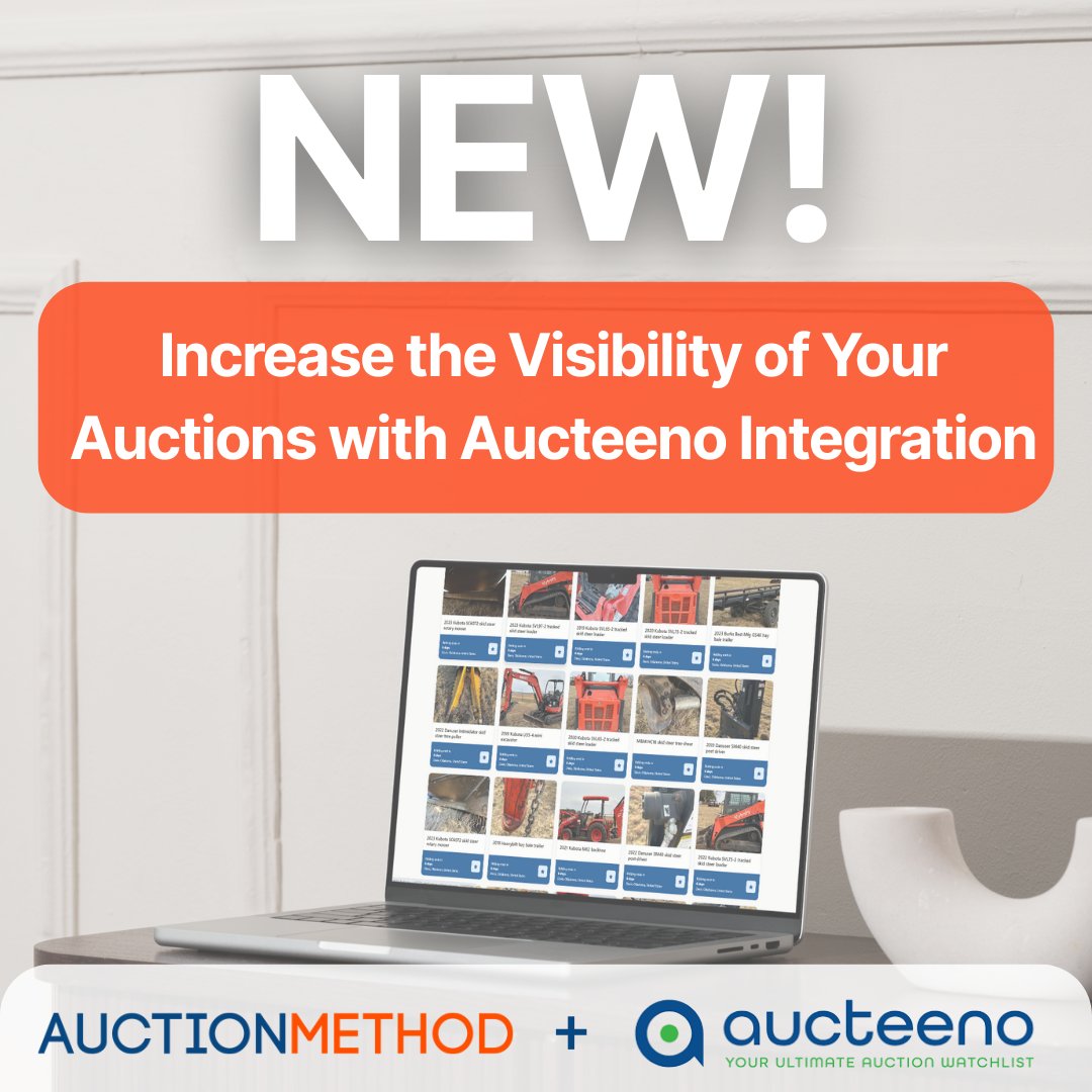 NEW! Increase the Visibility of Your Auctions with Aucteeno Integration