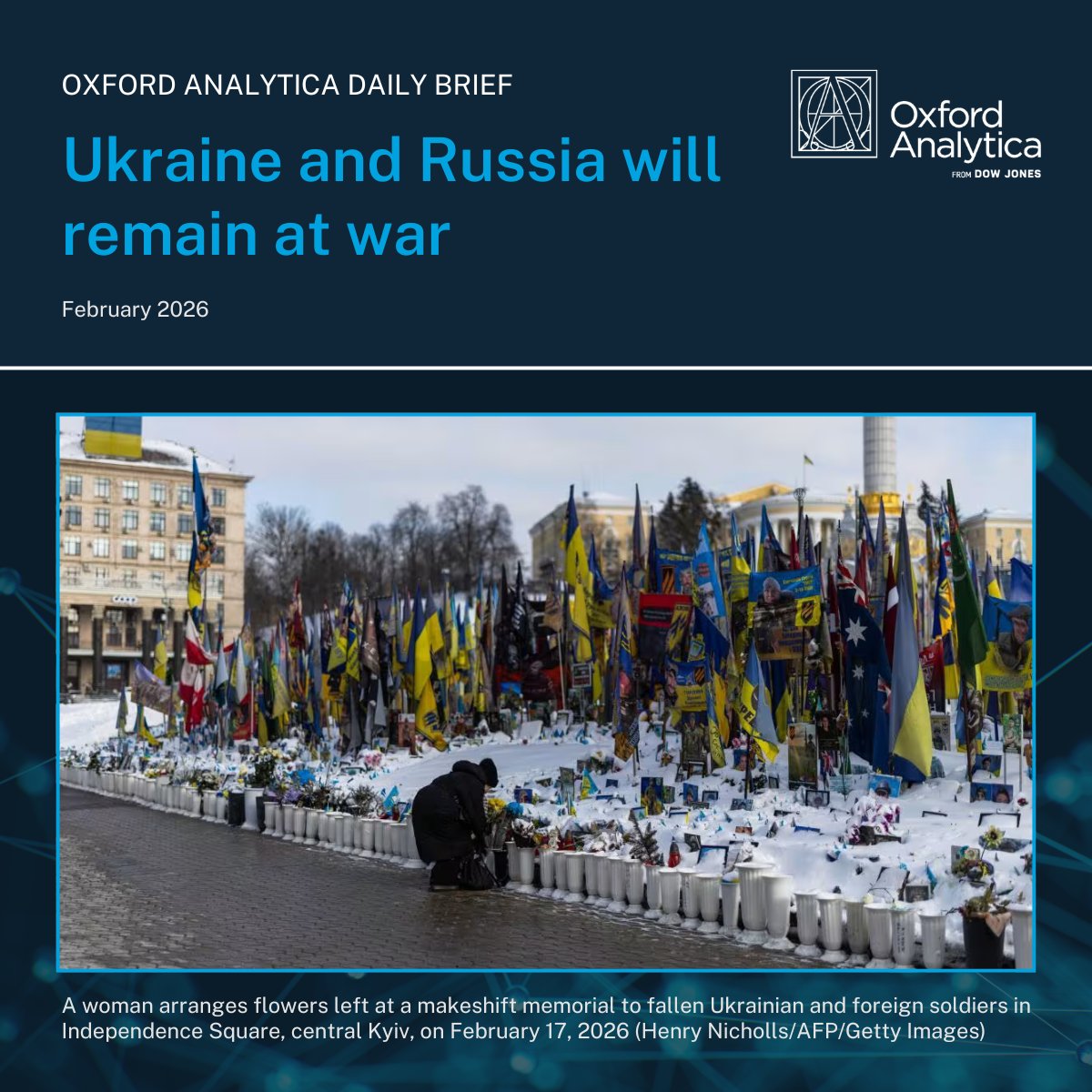 #US. sanctions on #Russia are extended to 2027 as the war with #Ukraine grinds on, with both sides betting on exhausting the other’s resources — read more in the Daily Brief: https://bit.ly/4tUQL6i 