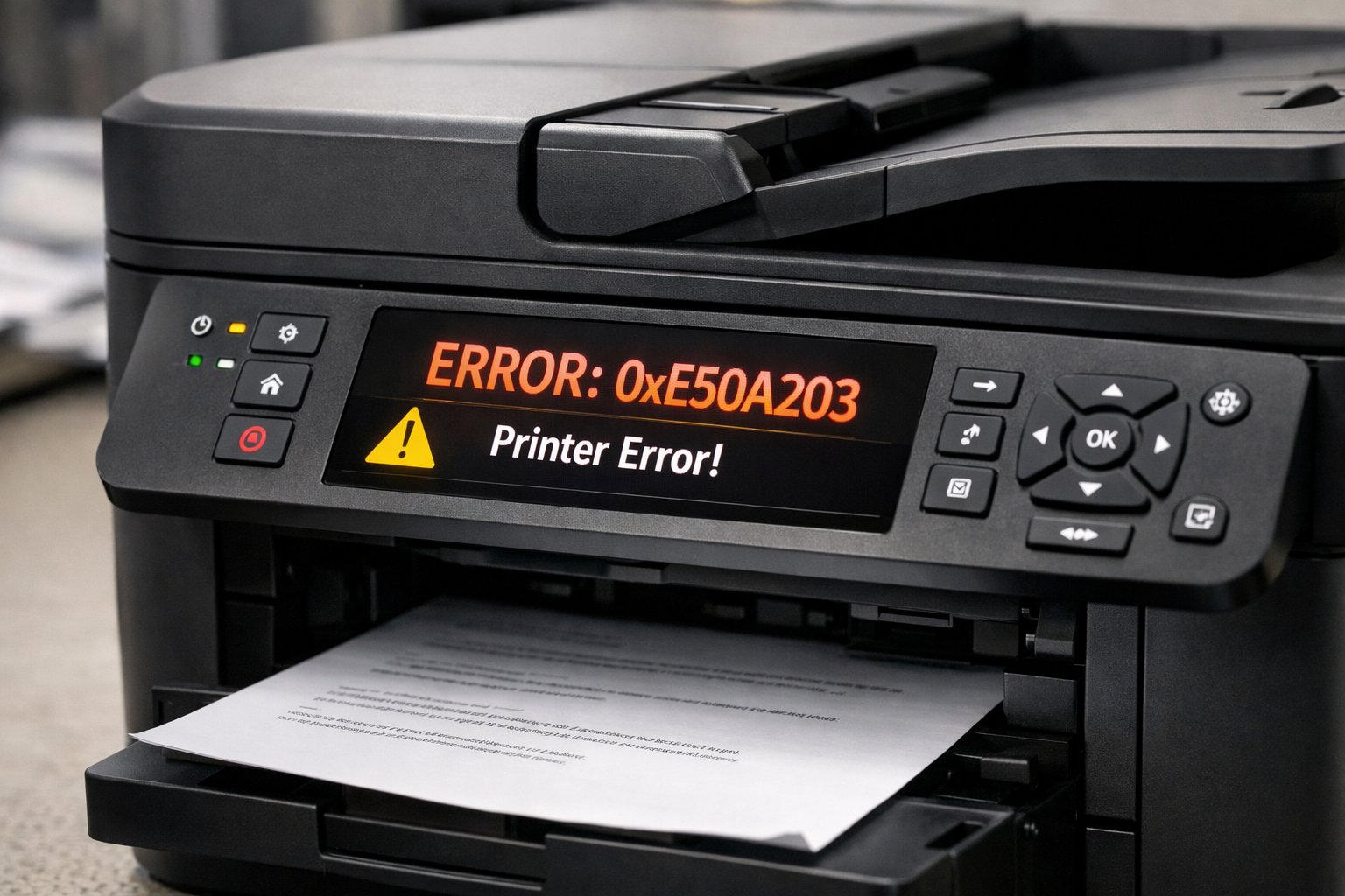 Du willst schnell etwas ausdrucken – und plötzlich passiert nichts. Stattdessen blinkt eine kryptische Nummer auf dem Display. Genau in solchen Momenten denken viele: „Super, jetzt ist der Drucker kaputt.“ In Wahrheit bedeutet Drucker zeigt Fehlercode im Display nicht automatisch einen Defekt. Meist ist es nur ein Hinweis, dass etwas blockiert, falsch eingestellt oder leicht zu beheben ist.
In diesem Guide zeige ich dir verständlich, was Fehlercodes bedeuten, wie du sie Schritt für Schritt behebst und wann du dir wirklich Sorgen machen musst. Ich teile auch ein paar persönliche Tipps aus der Praxis – denn diese Probleme tauchen öfter auf, als man denkt.