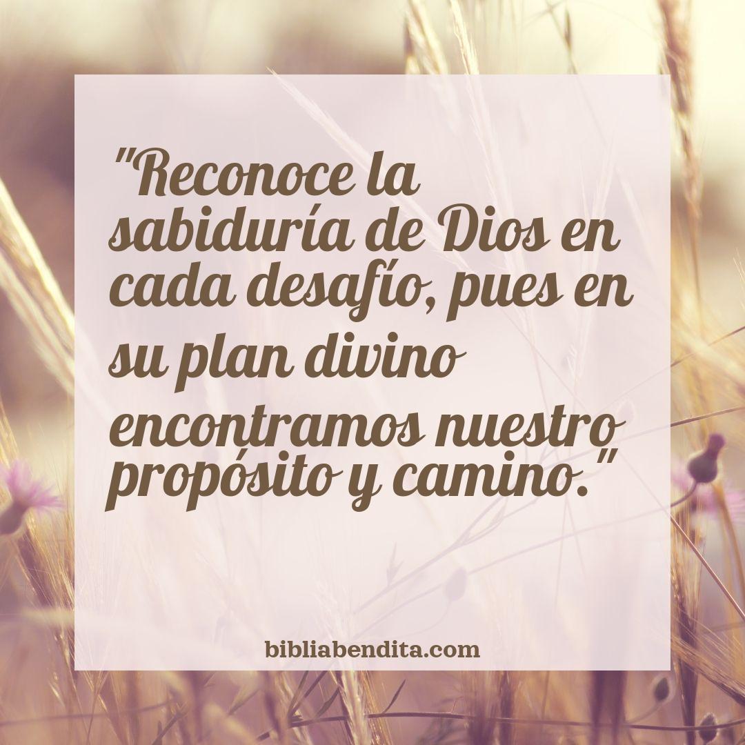 "Reconoce la sabiduría de Dios en cada desafío, pues en su plan divino encontramos nuestro propósito y camino."
Cada reto es una oportunidad para descubrir el propósito que Dios tiene para nosotros. 🌟 #F...