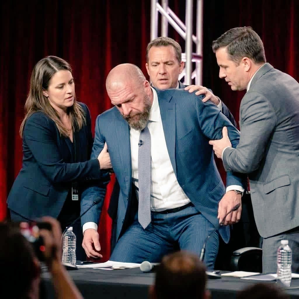 El personal médico y de seguridad acudió rápidamente en su ayuda, mientras sus colegas permanecían inmóviles en una atmósfera tensa y sombría. Ahora recibimos noticias desgarradoras sobre la batalla de Triple H contra esta grave afección cardíaca, que una vez casi le cuesta la vida y lo obligó a retirarse de la competición en el ring.