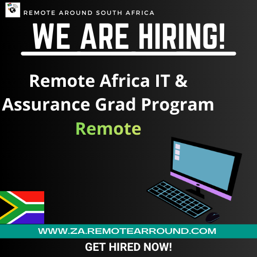 🎓💻 GRADUATES WANTED – IT & Assurance Program (Remote Africa) 🌍
Start your career the smart way 🚀
REMOTE ROLE IT AND ASSURANGE PROGRAM: https://za.remotearround.com/job/remote-africa-it-assurance-grad-program/
REMOTE JOBS SOUTH AFRICA: https://za.remotearround.com/jobs-list-v1/?filter-title=REMOTE
🔹 12-month Junior Consultant program 📊
🔹 Work with top clients & real projects 🏢
🔹 Build skills in IT + business solutions ⚙️
🔹 Develop leadership & problem-solving 🧠
No pressure… just the first step of a brilliant career 😉
#REMOTEarroundZA #vacancies #GraduateProgram #ITJobs #ConsultingCareers #RemoteJobs #AfricaJobs #JuniorConsultant #TechCareers #BusinessConsulting #HiringGraduates #CareerStart #ITCareers #FutureLeaders #ProfessionalServices #EntryLevelJobs #DigitalSkills #BusinessTechnology #YoungProfessionals #GraduateJobs #WorkFromHome #NowHiring