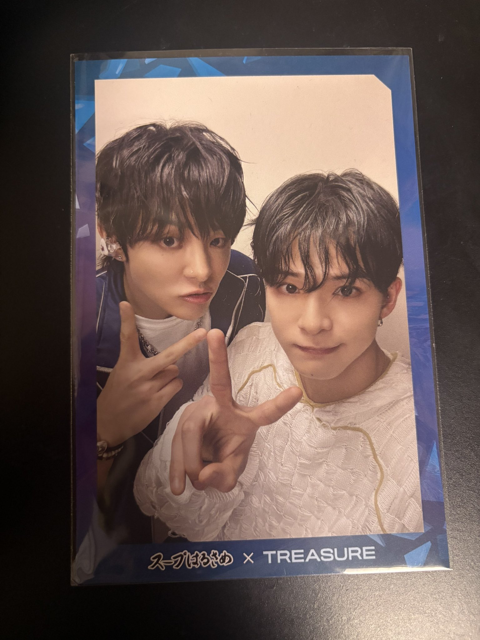 エースコックスープはるさめとのコラボで当選したWチャンスメンバーツーショットポストカード
暗所にて保管 綺麗な状態です