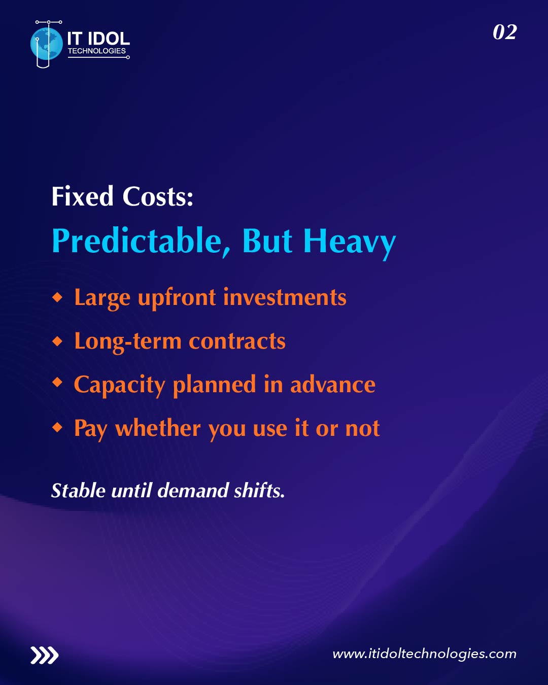 Fixed Vs Variable Tech Cost Structures | IT IDOL Technologies