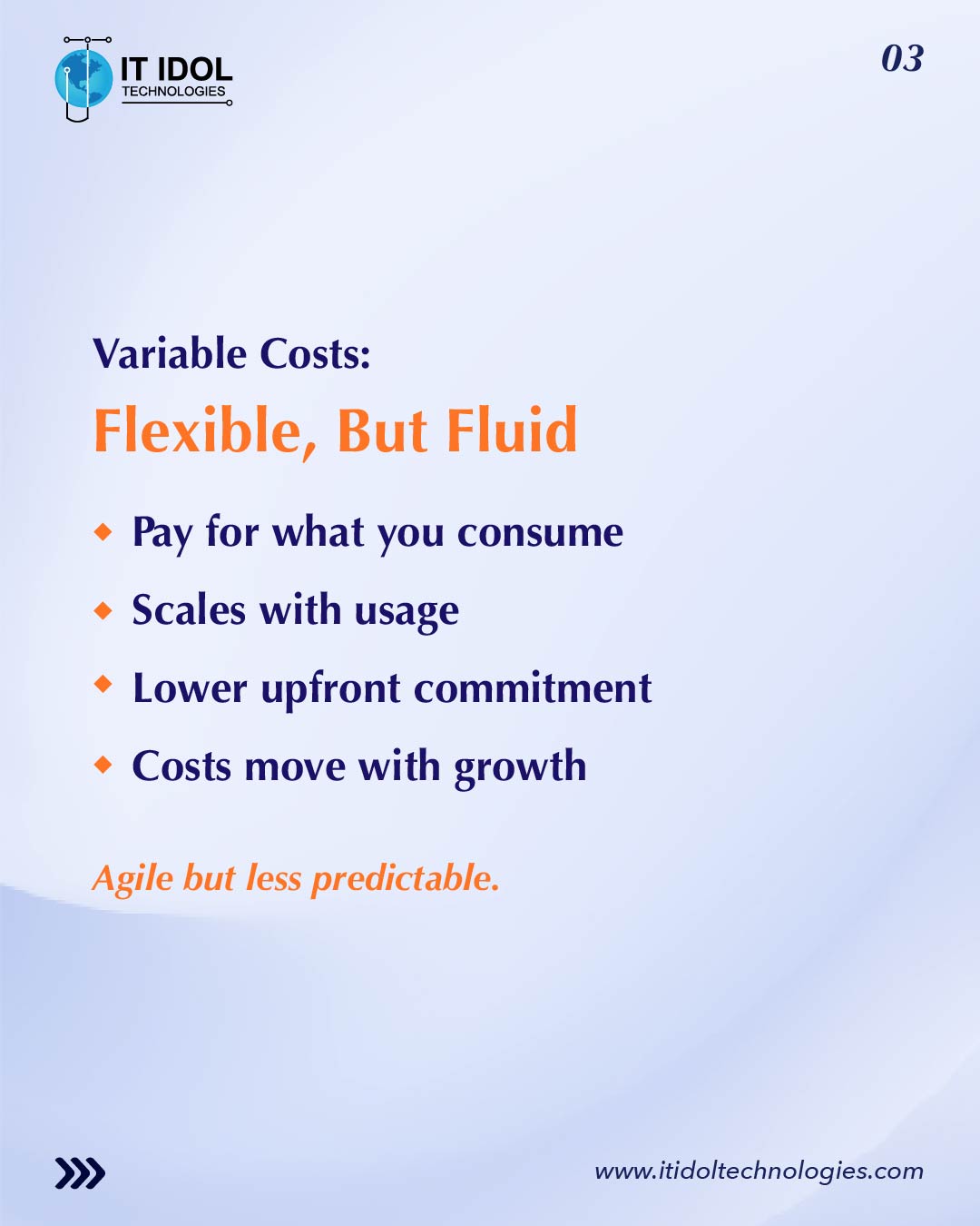 Fixed Vs Variable Tech Cost Structures | IT IDOL Technologies