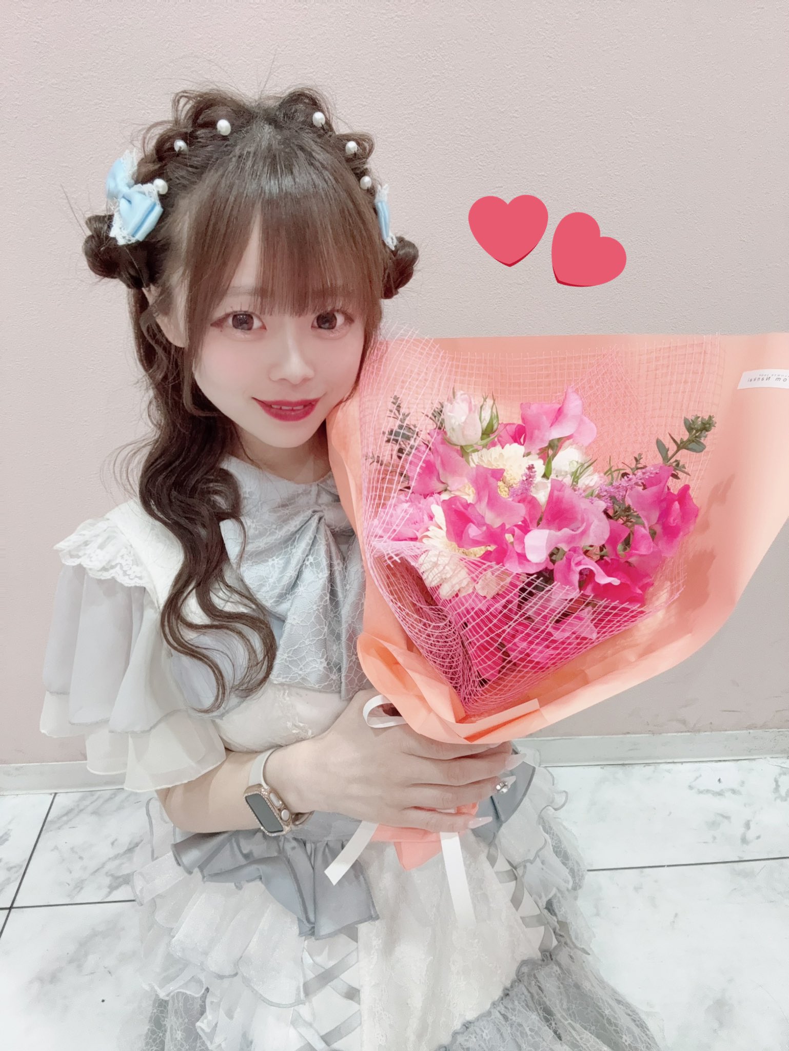 お花だいすきだからとっても嬉しい😭‎🤍
卒業おめでとうしてくださってありがとうございます✨