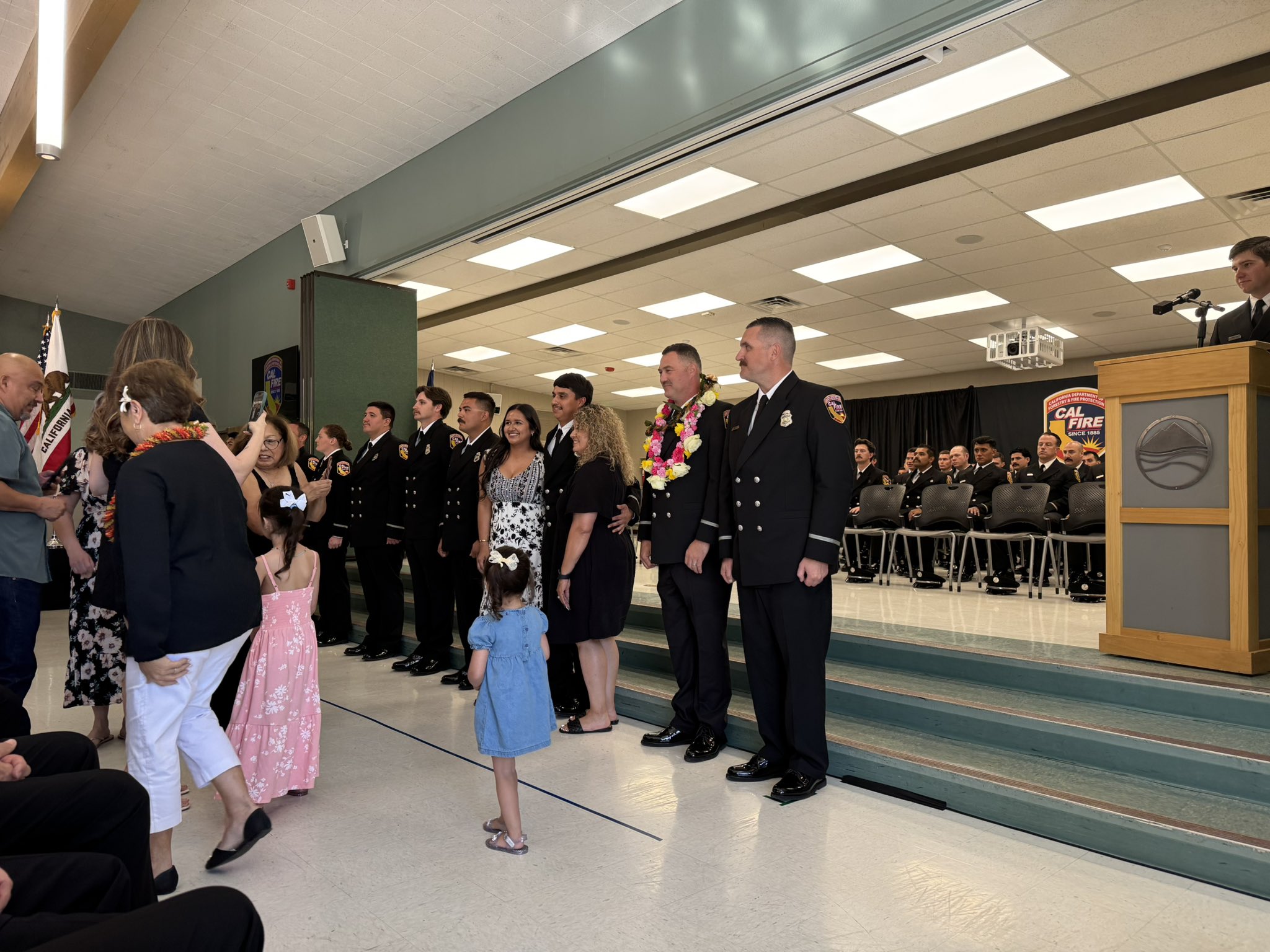 CAL FIRE COA Graduates and families