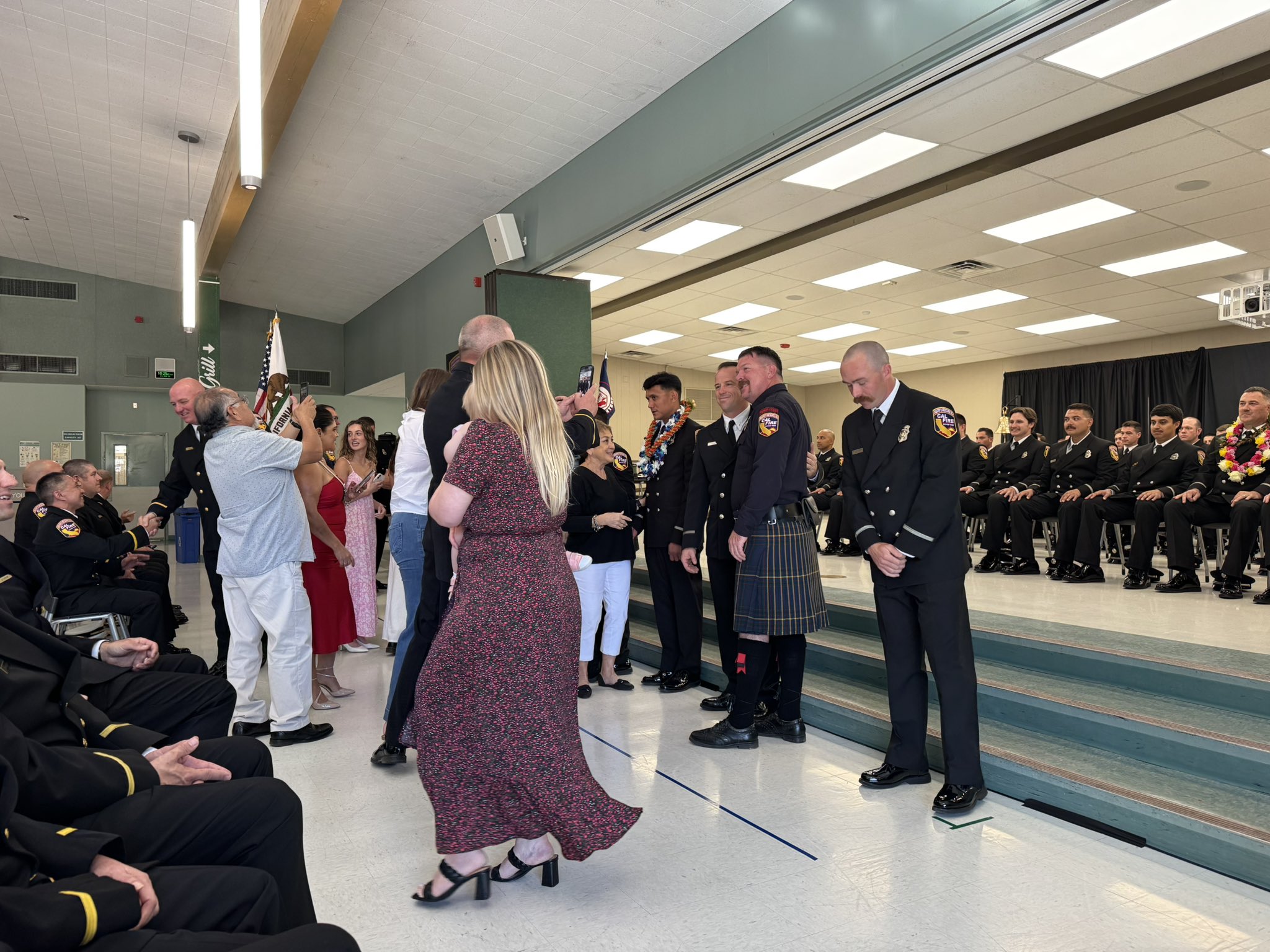 CAL FIRE COA Graduates and families